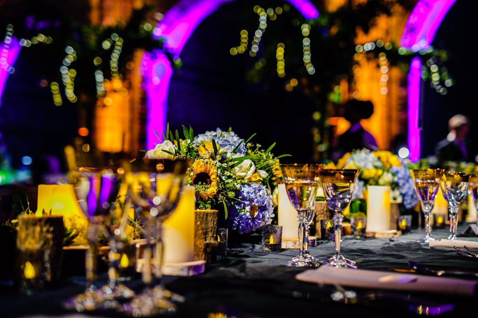 Table scaping, top table, Natural History Museum wedding, Wedding Planner London, Wedding Planners, Harry Potter Wedding
