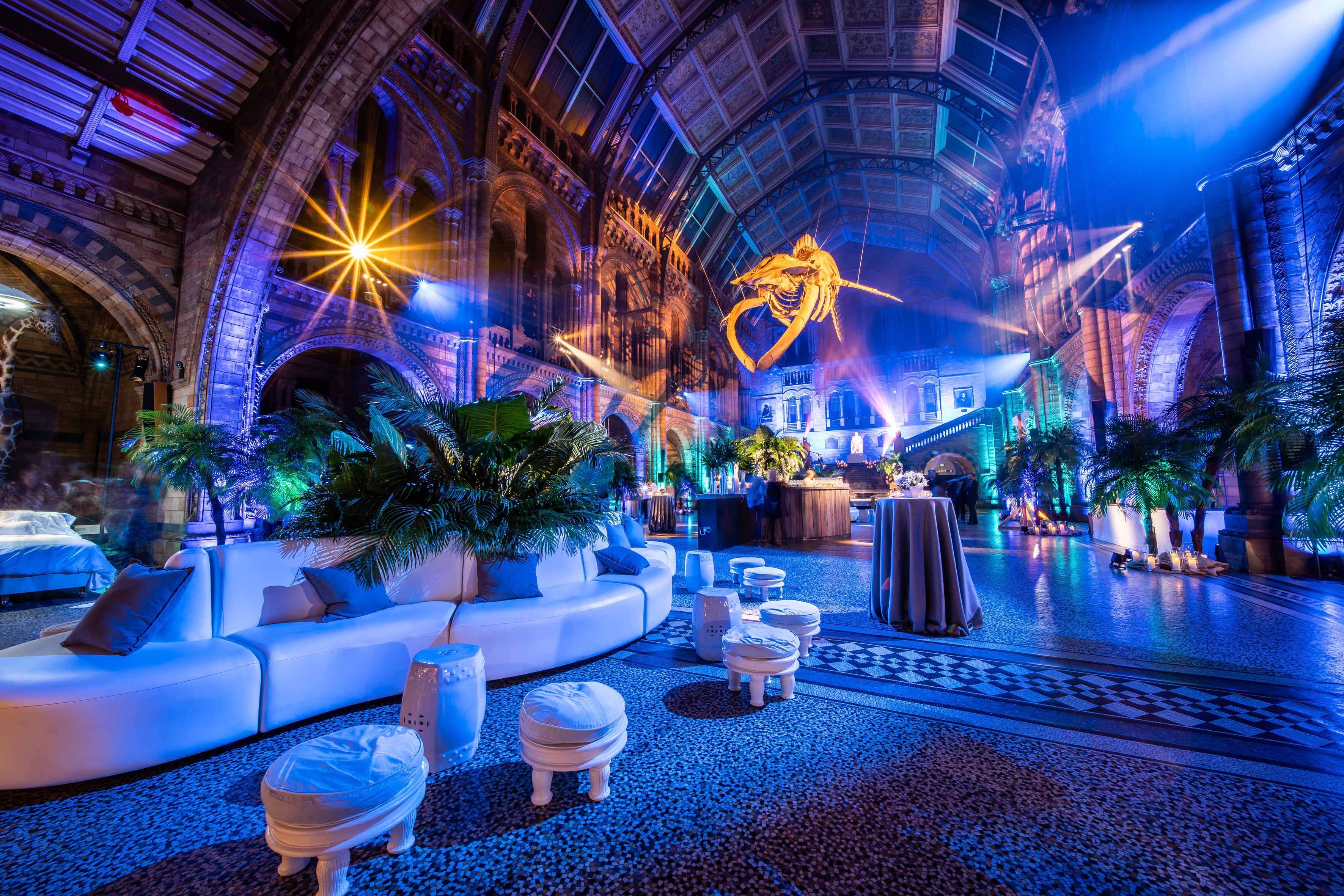 Natural History Museum Event Spaces,  Hire the Natural History Museum, Natural History Museum Wedding, Natural History Museum Private Event, Natural History Museum Brand Launch