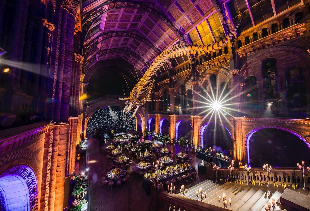 highly recommended event planners The Golborne Collection make your Natural history museum wedding dreams come true 
