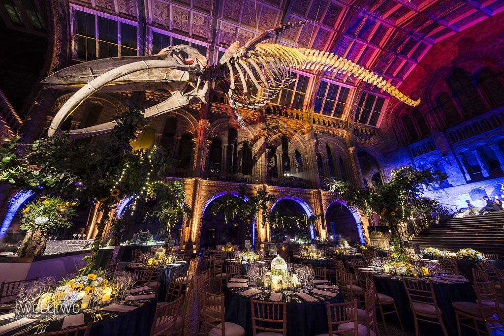 Harry Potter wedding, Natural History Museum Wedding, London Wedding Planner, Wedding Planners, Natural History Museum Events, Natural History Museum venue hire, Tree table centre pieces