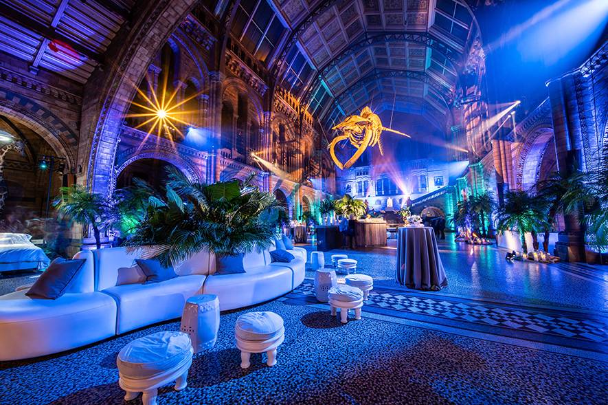 natural history muesum event exclusive hire