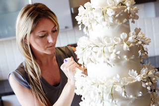 Domino Purchas, Domino Purchas Contemporary Cakes, Luxury Cake Maker, Wedding Cake